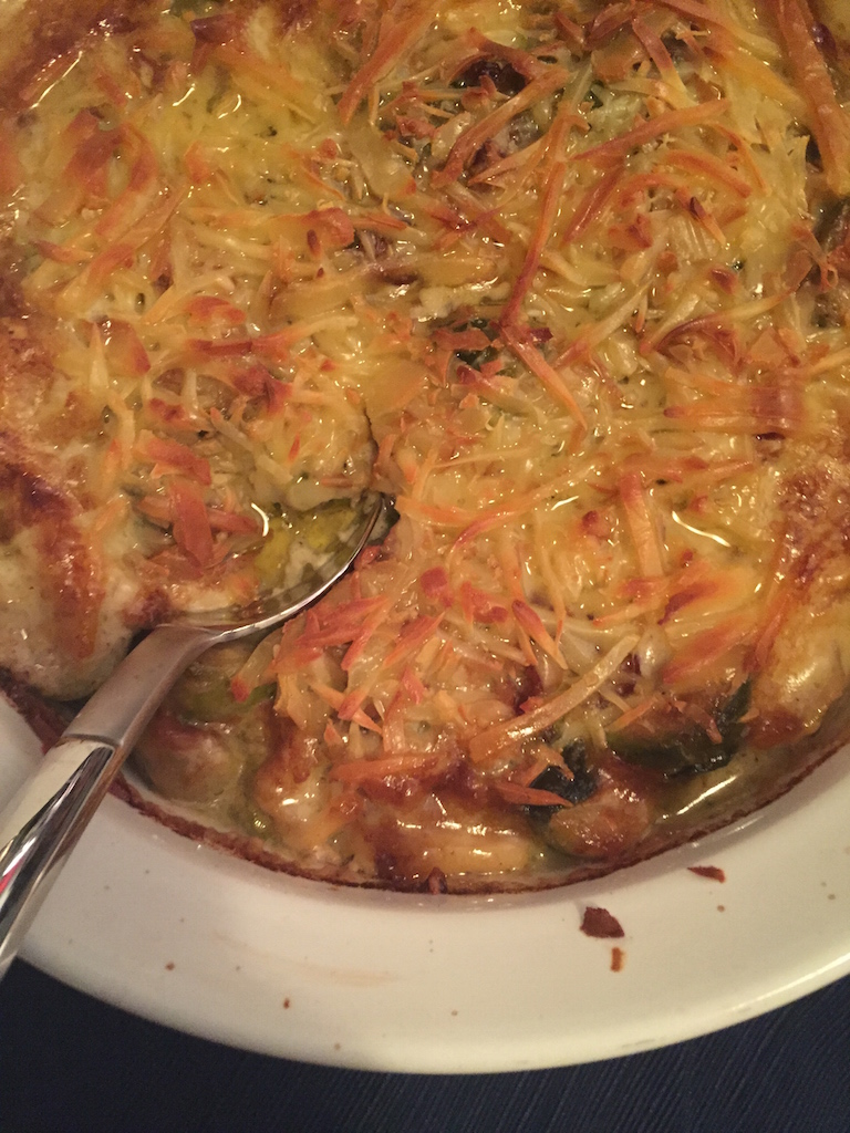 Brussel Sprout Gratin